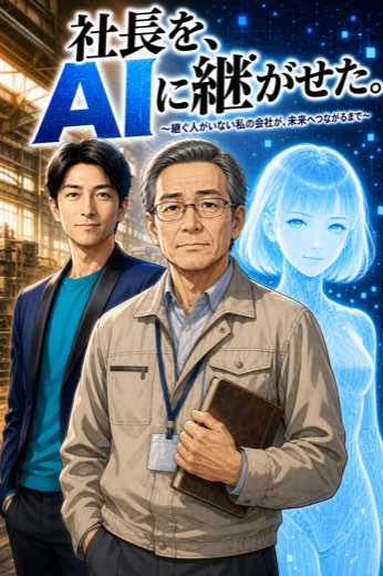 AIで制作したマンガ書籍の表紙