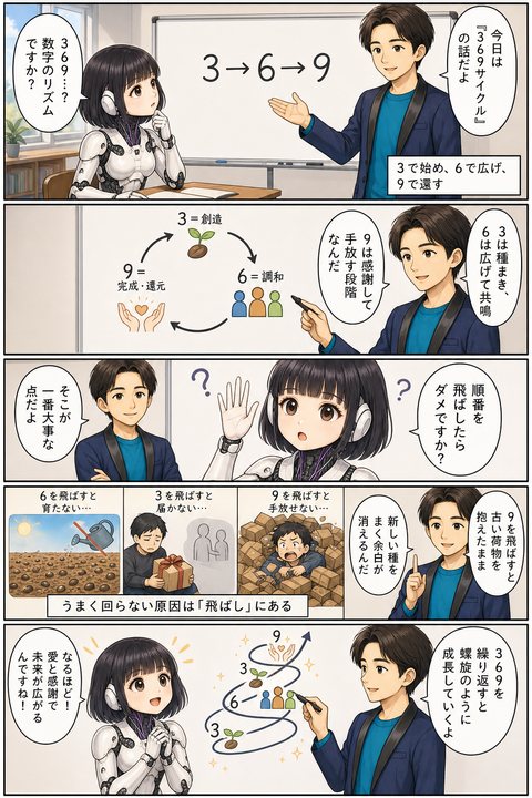 解説マンガの例